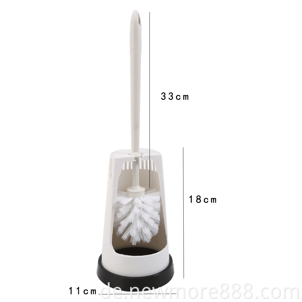 Household Cleaning Plastic Toilet Brush With Base